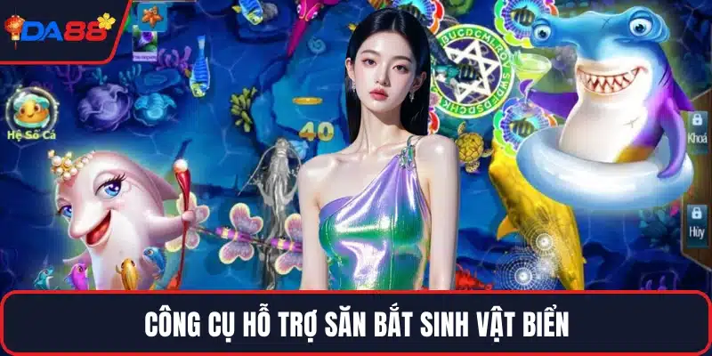 Công cụ hỗ trợ săn bắt sinh vật biển