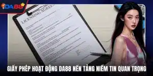 Giấy phép hoạt động DA88