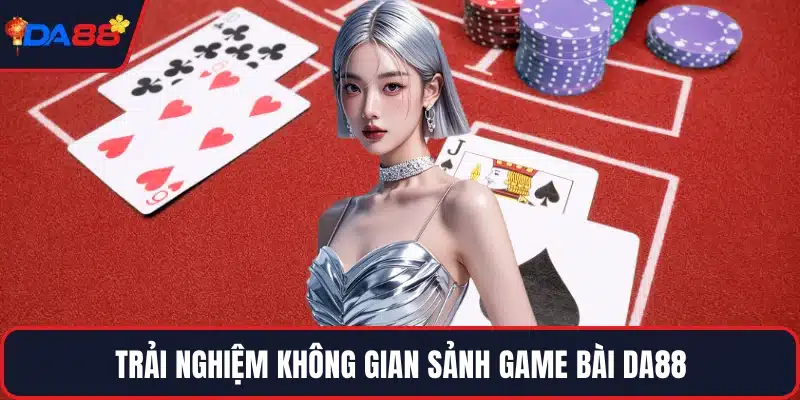Trải nghiệm không gian sảnh game bài DA88