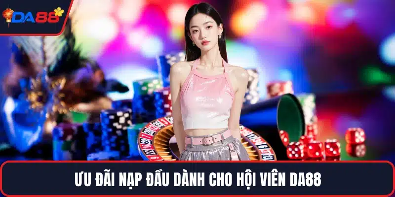 Ưu đãi nạp đầu dành cho hội viên DA88